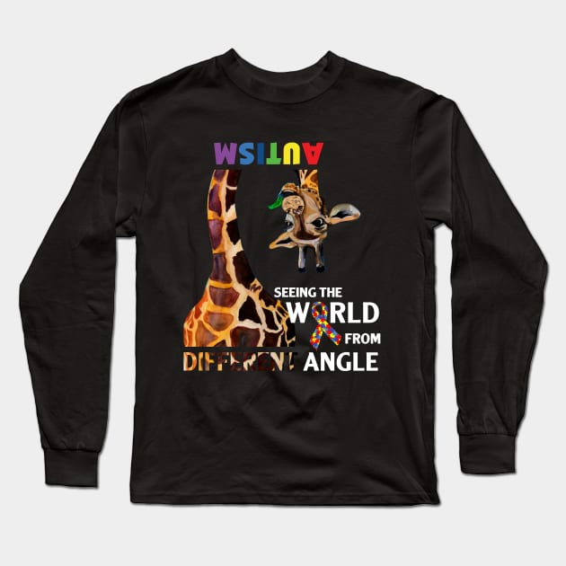 Seeing The World From Different Angle Long Sleeve T-Shirt by TeeLand